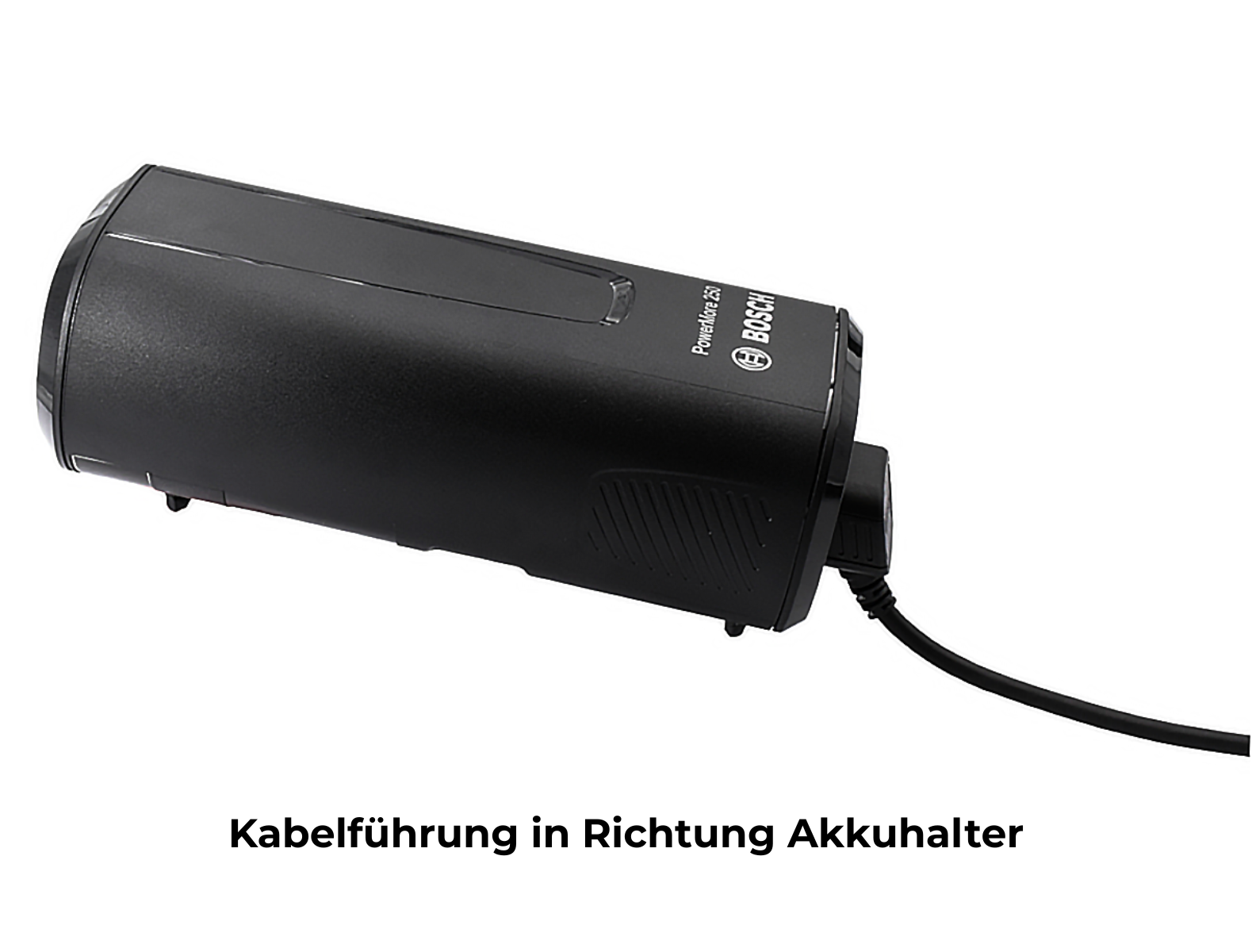 Bosch PowerMore 250 Kit BBP3620 Kabel Richtung Akkuhalter