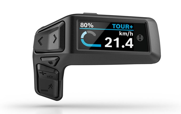 eBike Display mit Geschwindigkeitsanzeige.