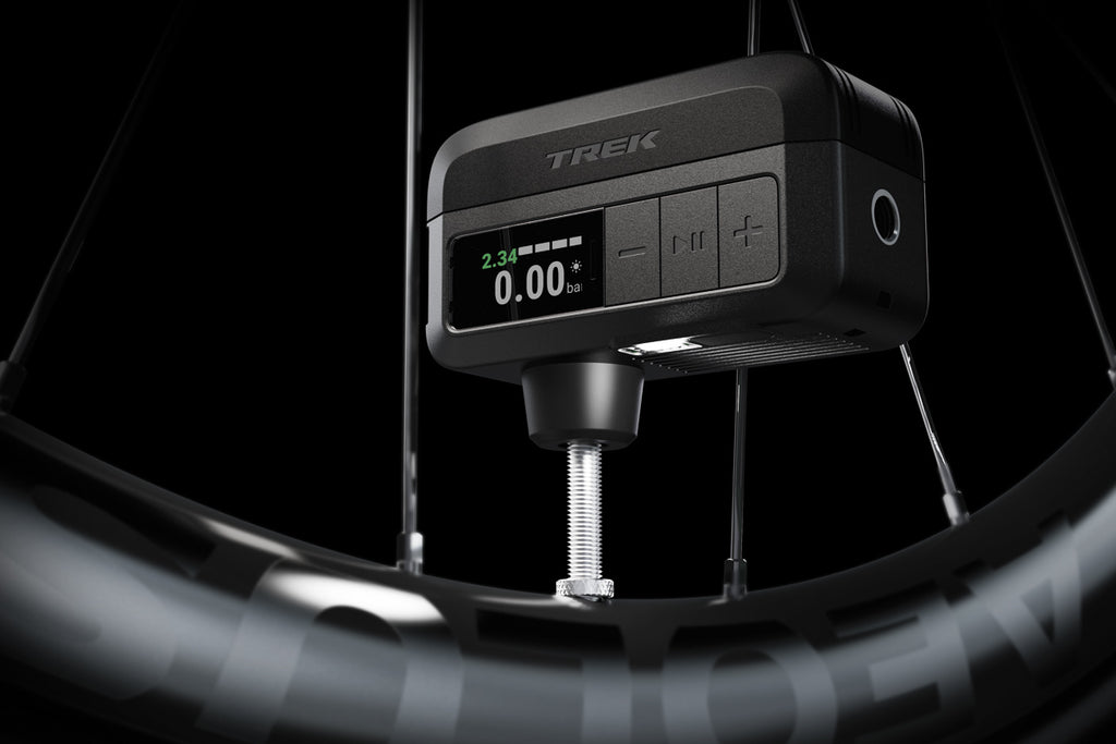 eBike Zubehör: Drucksensor am Rad.