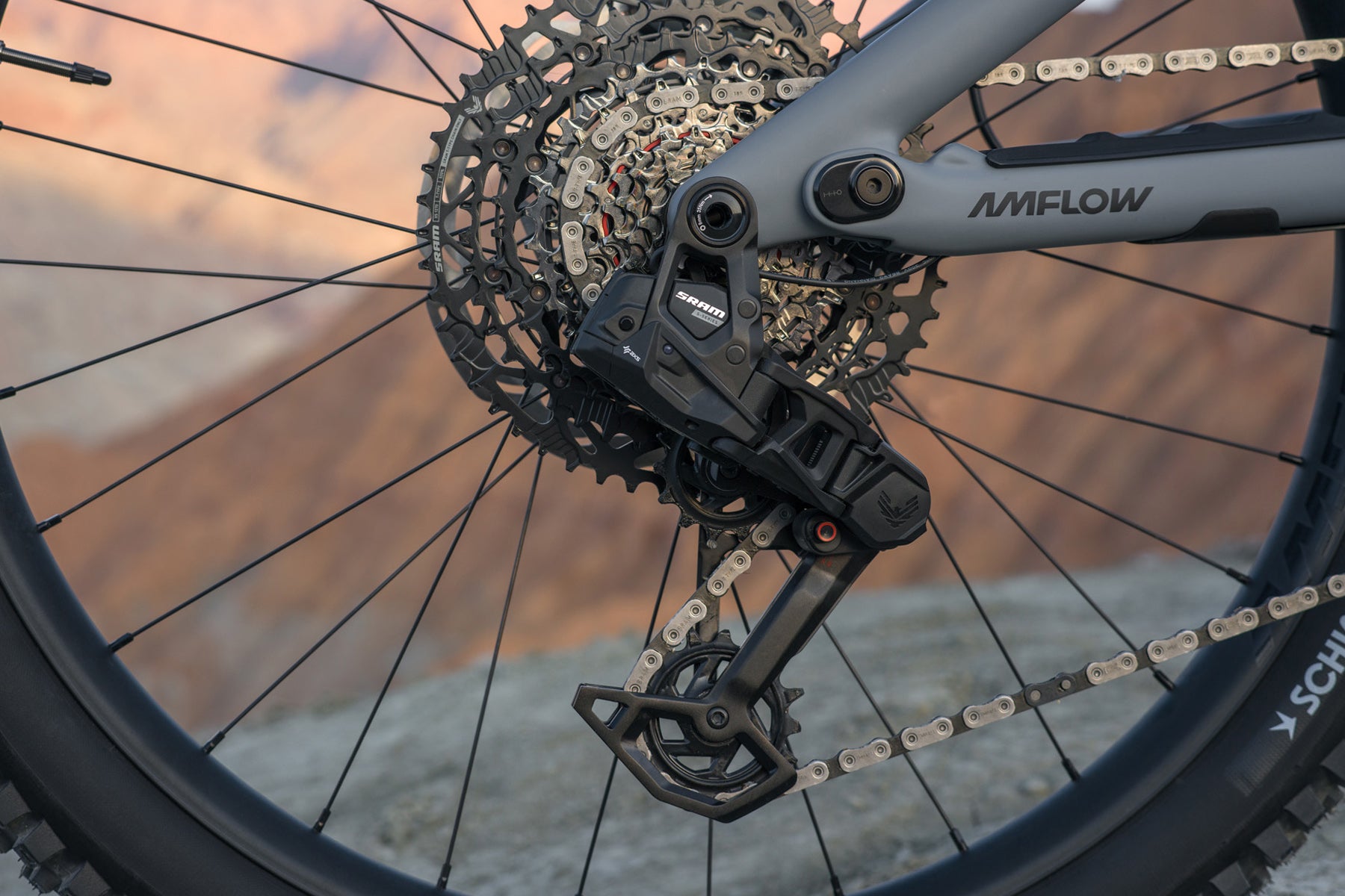 Amflow PR Carbon Pro mit SRAM-Schaltung