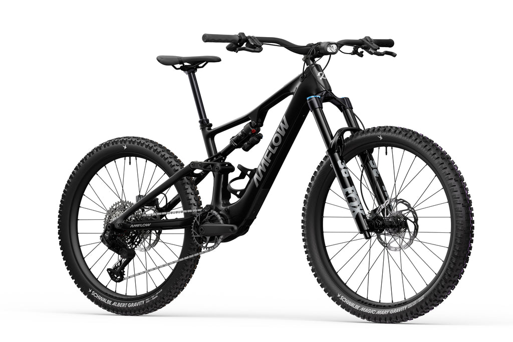 Amflow PX Carbon e-Mountainbike in Frontansicht