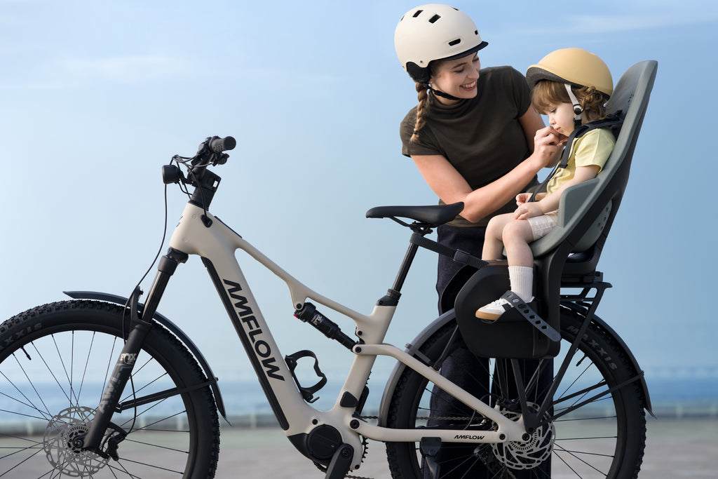 Amflow TL Carbon mit Kindersitz