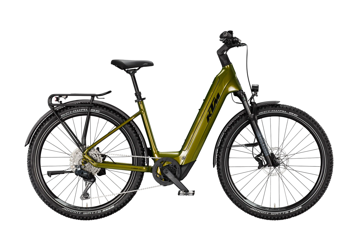 KTM Macina Aera 892 / 872 LFC Di2 in Goblin Green (Black)