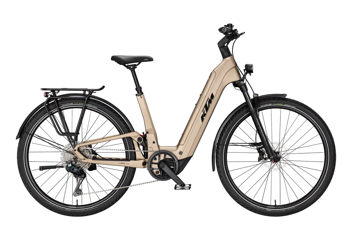 KTM Macina Style FS Elite Di2 in Platin Bronze Matt
