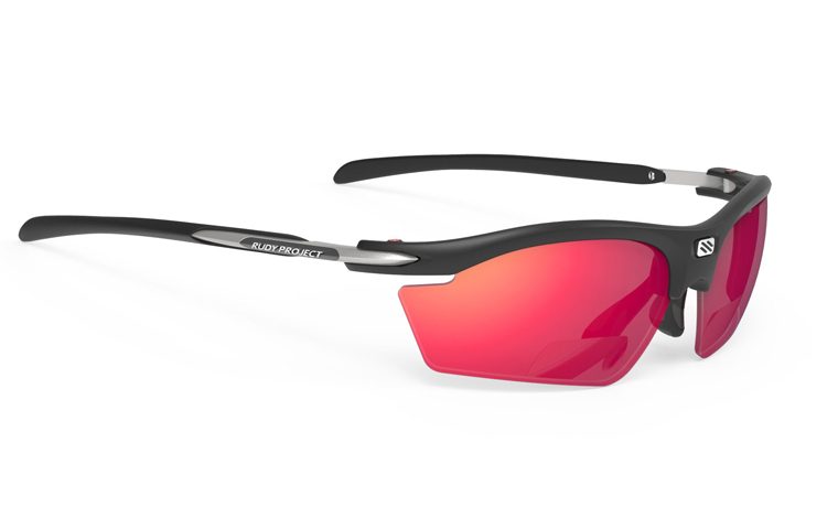 Sportliche Sonnenbrille für Radfahrer.
