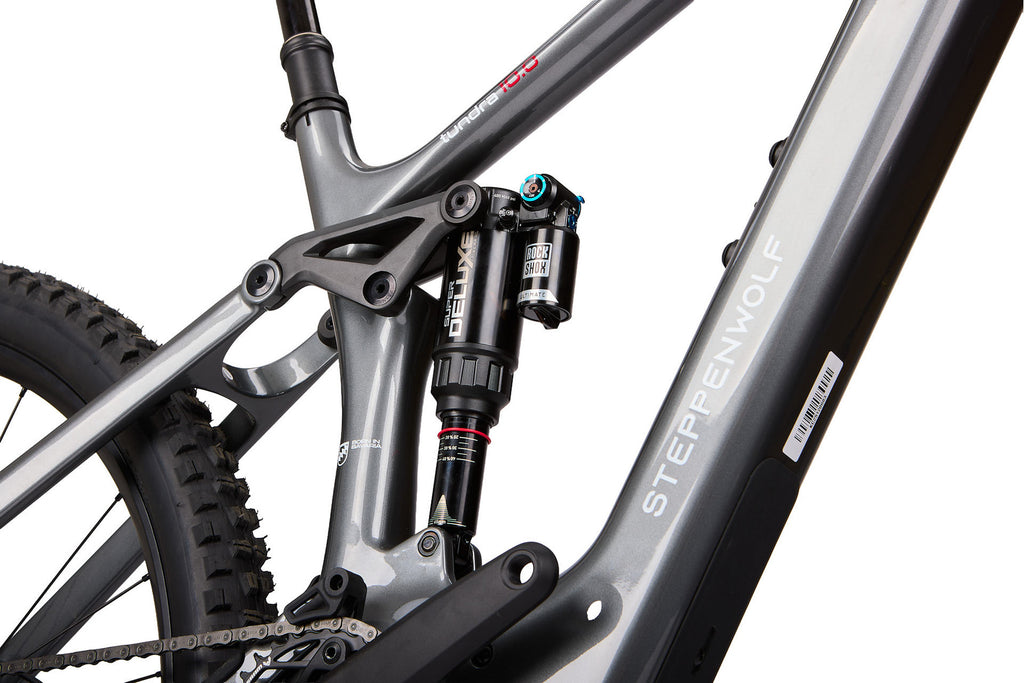 Steppenwolf Tundra 10 2027 in Titanium Grey Gloss – Rahmen und Hinterradfederung