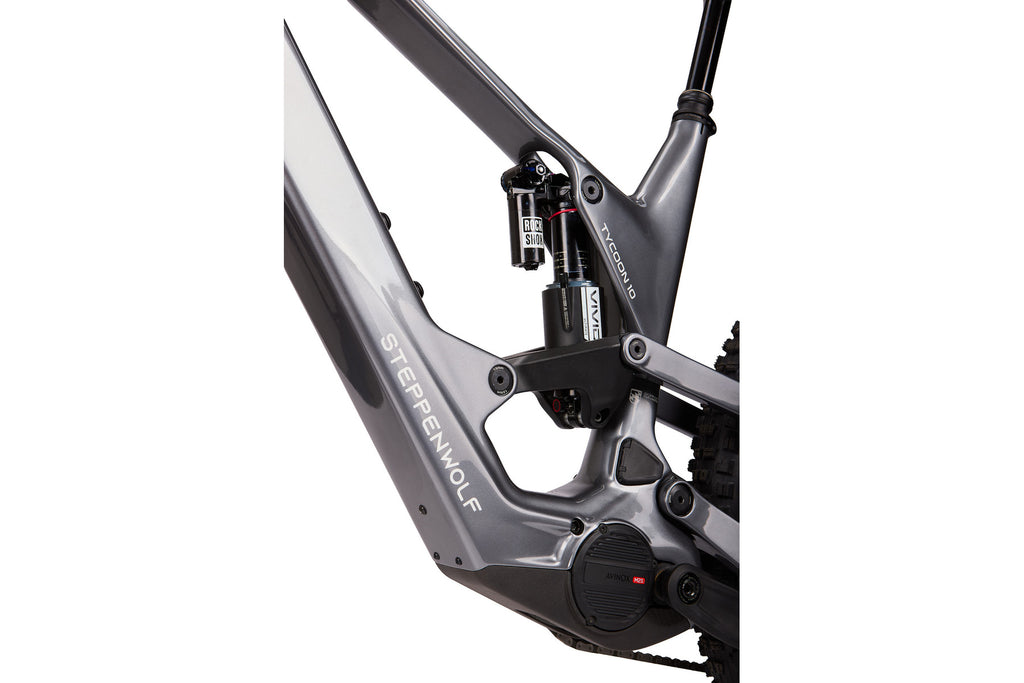 Steppenwolf Tycoon 10 in Titanium Grey Gloss – Rahmen und Dämpfer