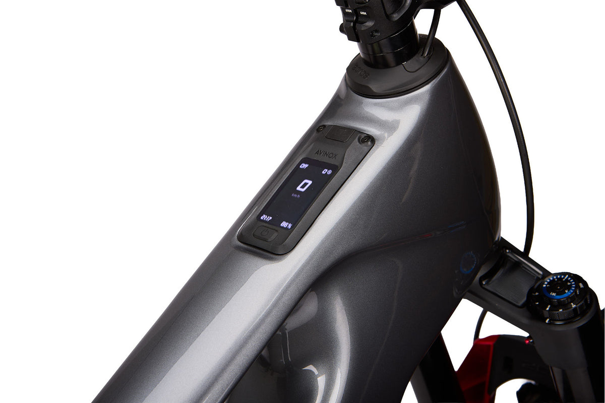 Steppenwolf Tycoon 10 in Titanium Grey Gloss – Display im Oberrohr